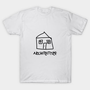 Funny Architecture Hand Drawn T-Shirt